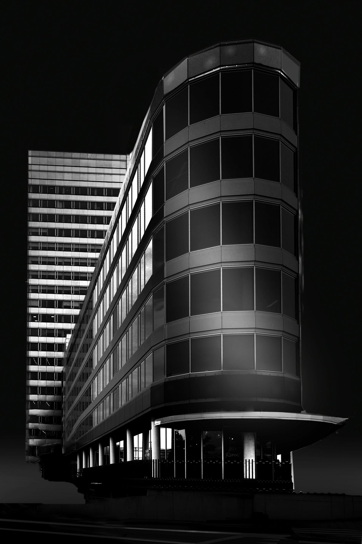Pharos office Poster och Canvastavla