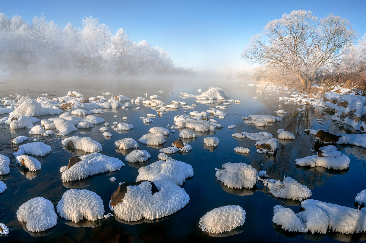 Frozen River Poster och Canvastavla