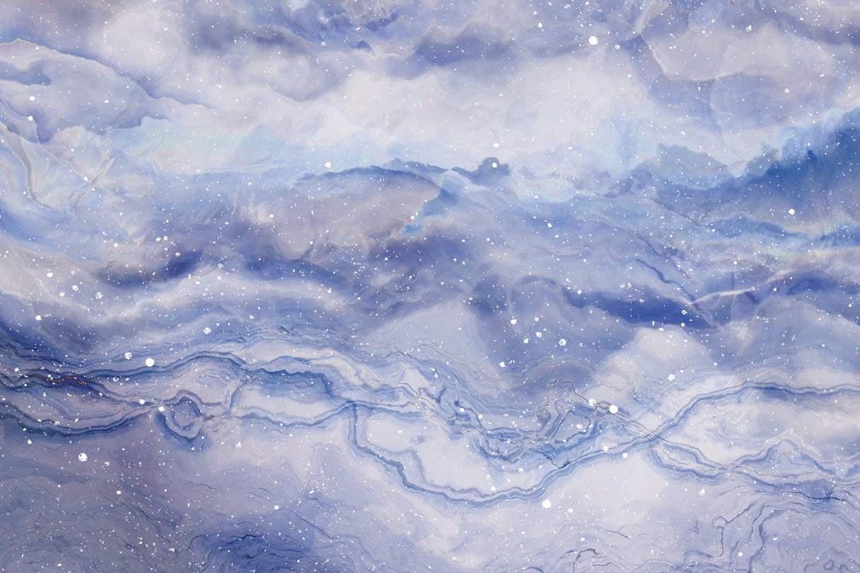 Crystallized Lilac Poster och Canvastavla
