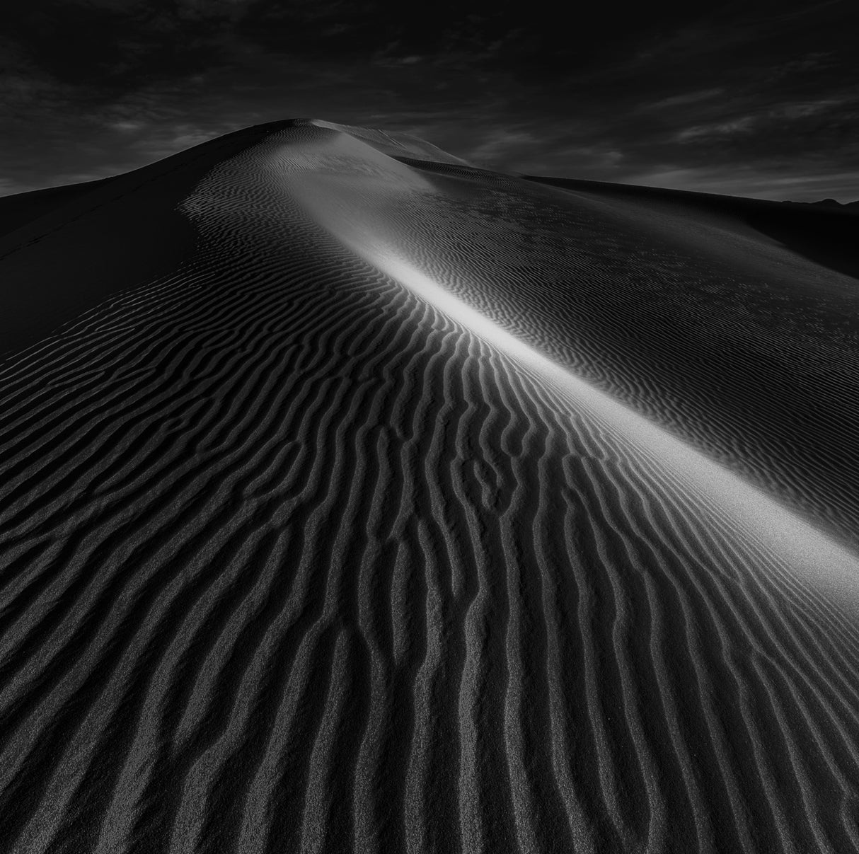 sand dunes death valley Poster och Canvastavla