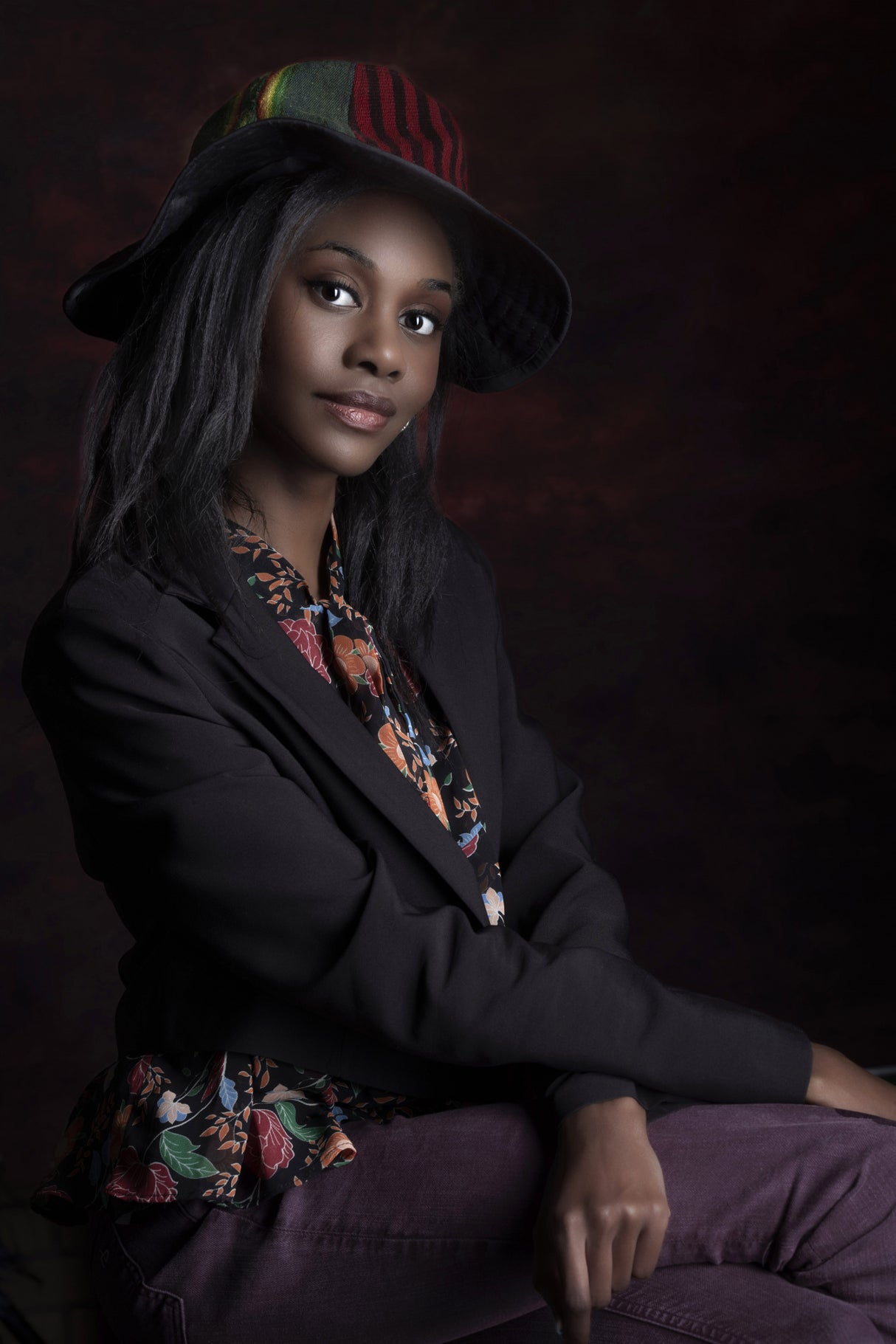 Melody with Hat Poster och Canvastavla