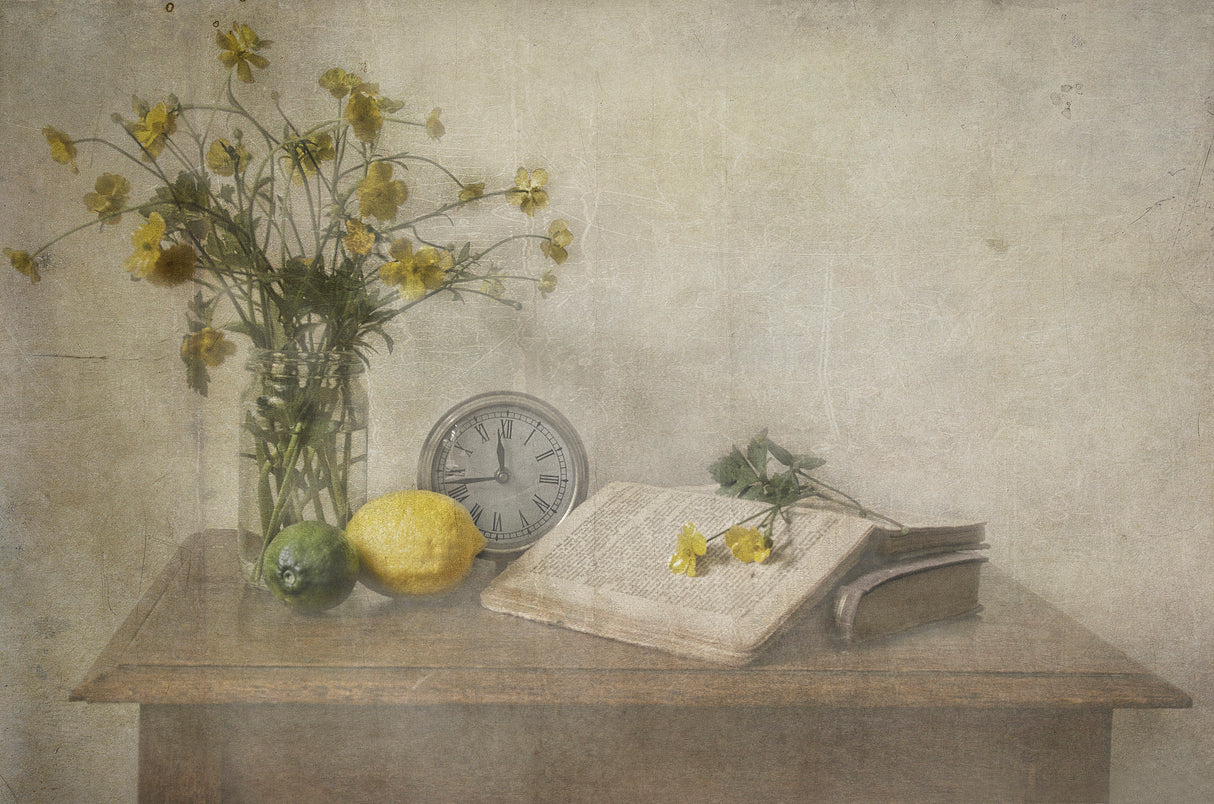 Lemon still life Poster och Canvastavla