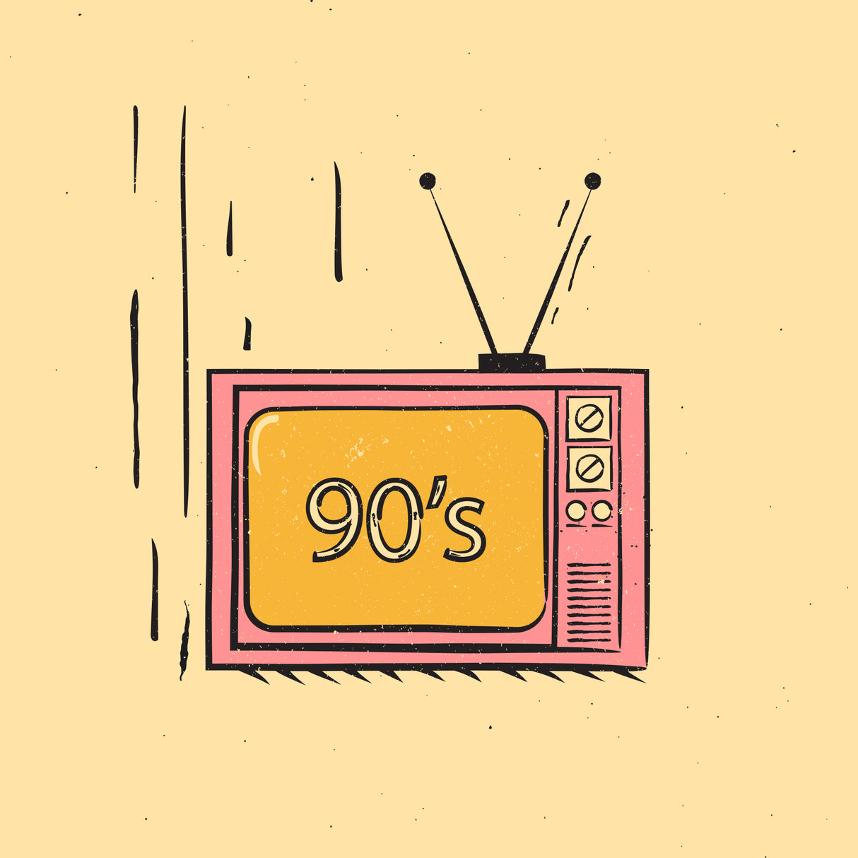 90's Poster och Canvastavla