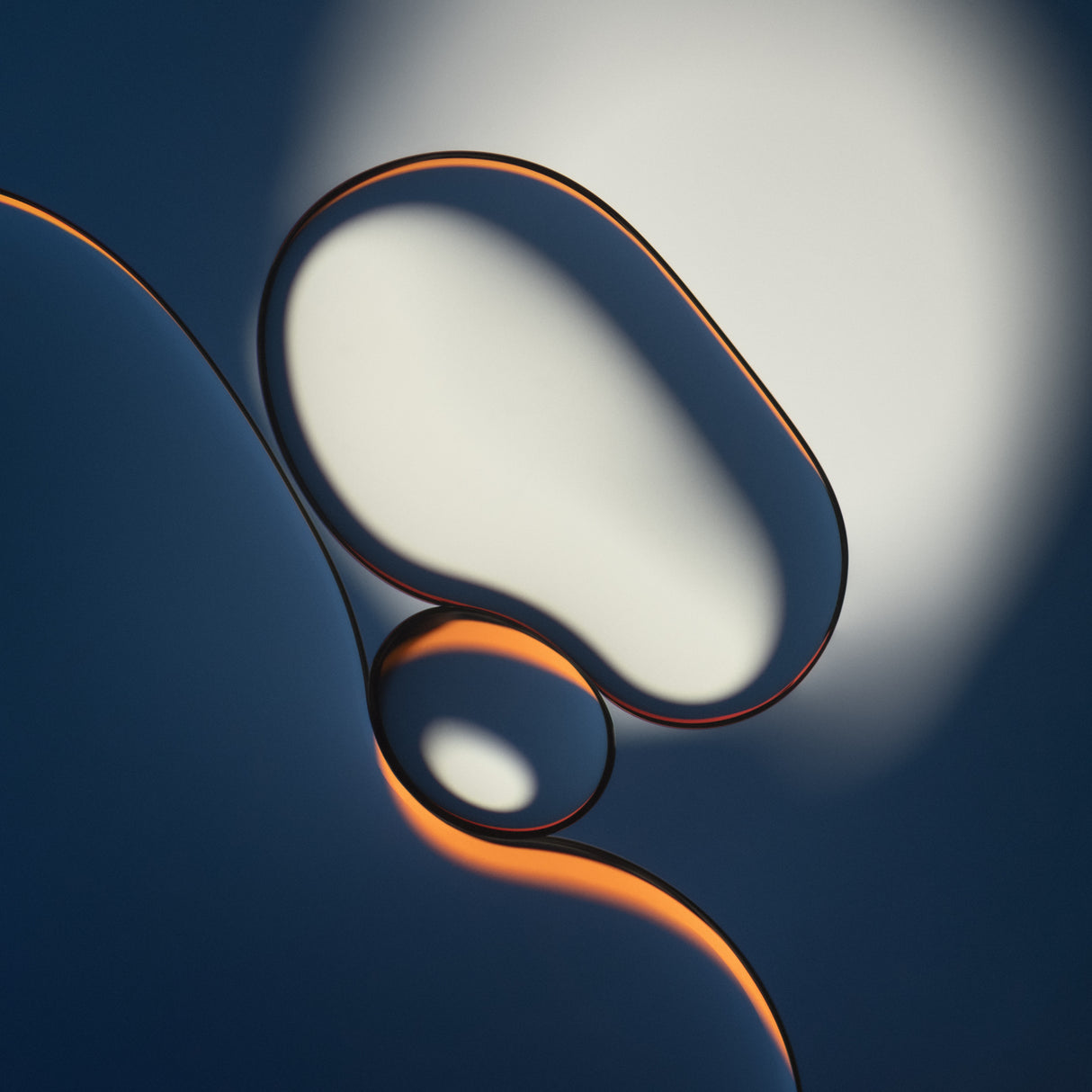 Light-Dark 83C (Oil and Water) Poster och Canvastavla