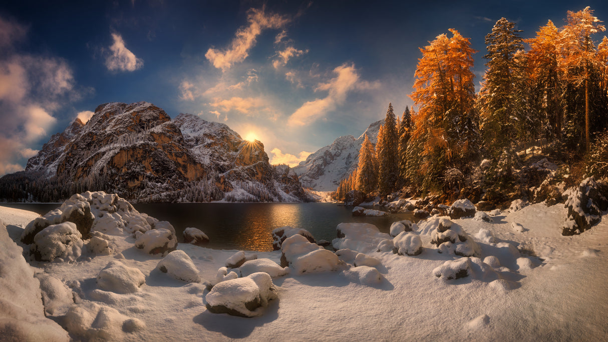 Braies... Poster och Canvastavla
