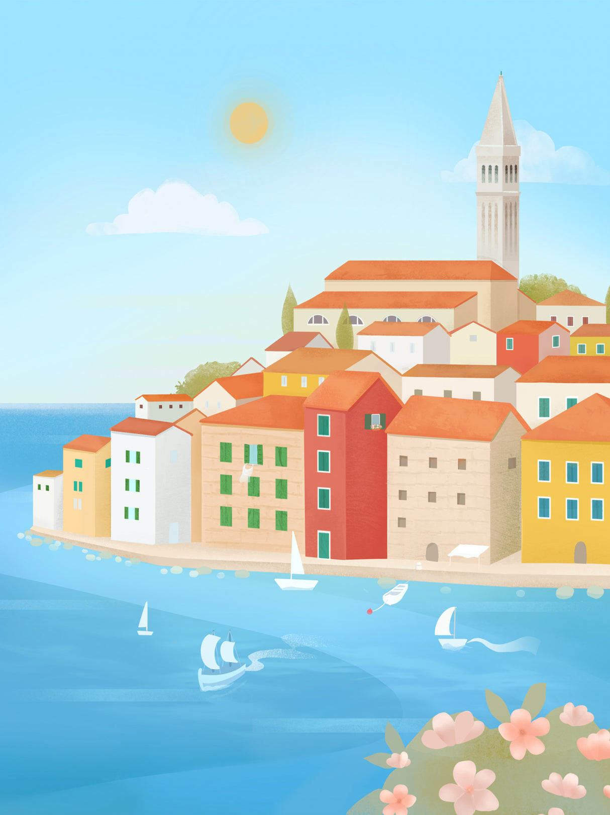 Rovinj Poster och Canvastavla