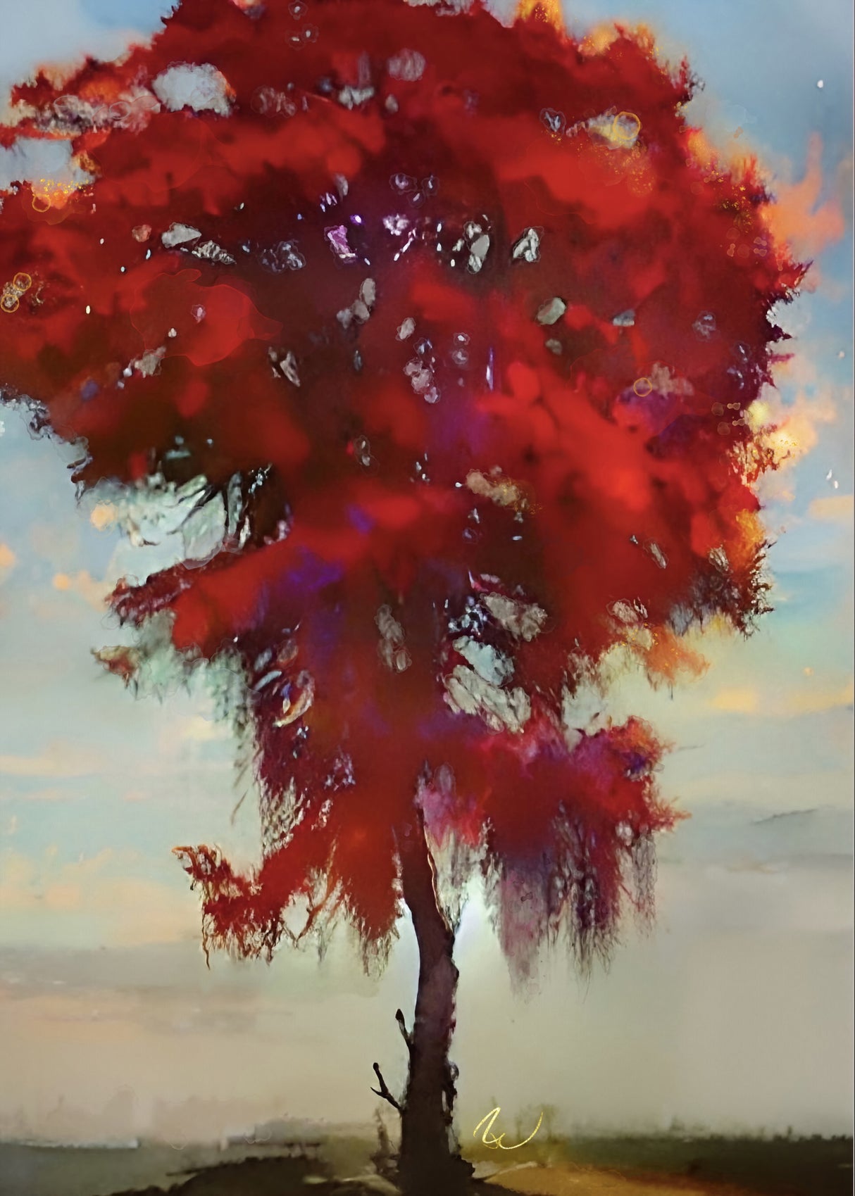 Tree of Love Poster och Canvastavla