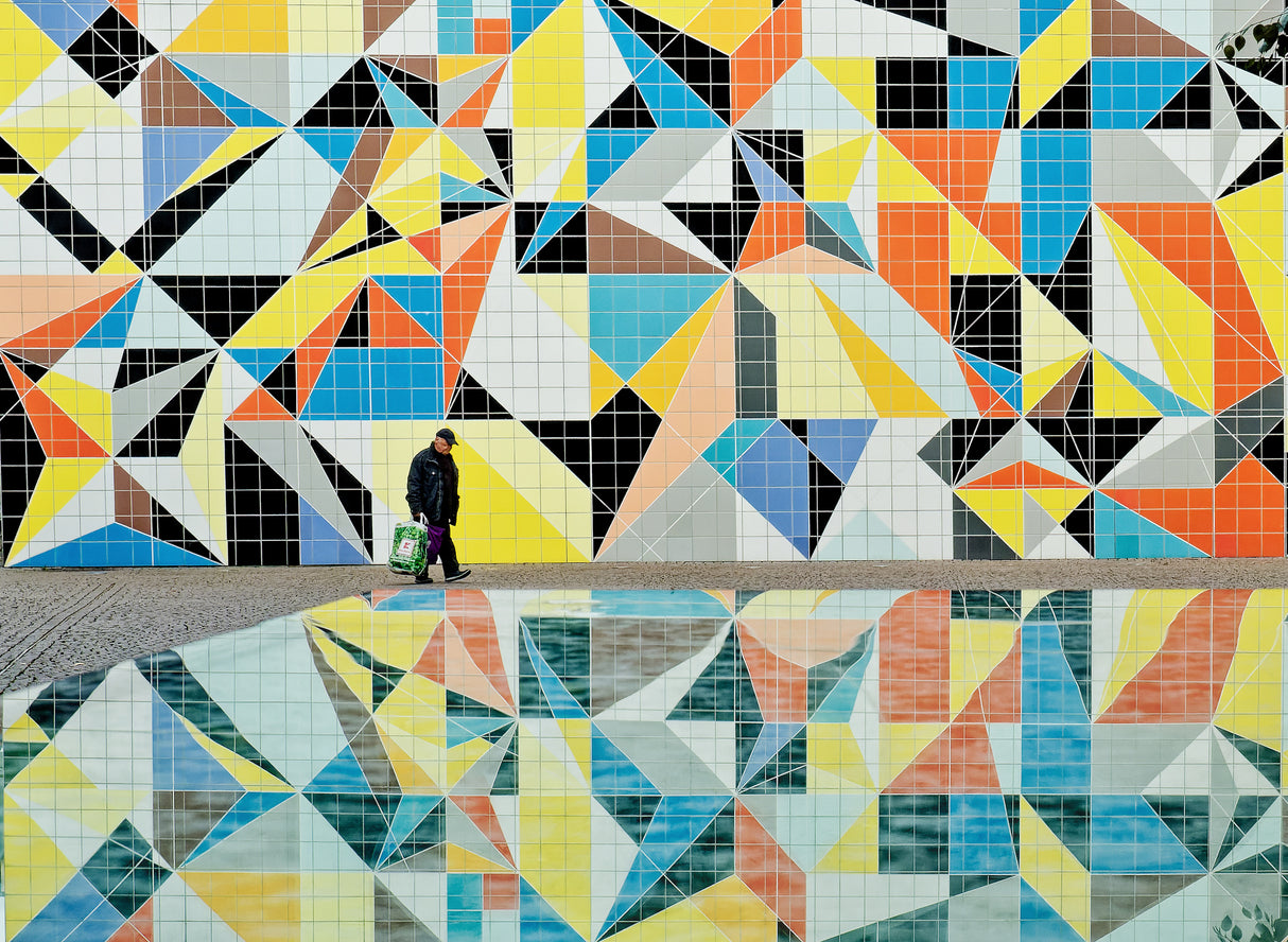 lost in geometry Poster och Canvastavla