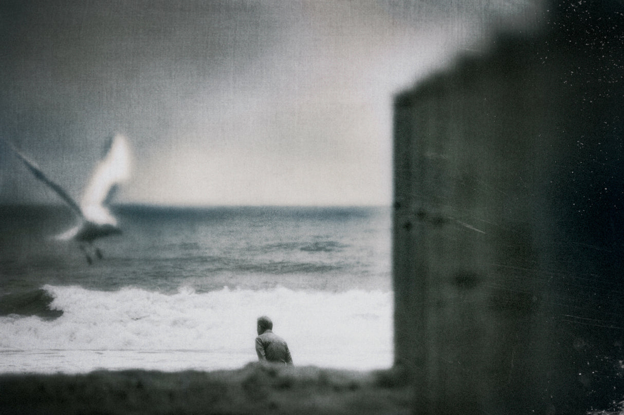sea, alone... Poster och Canvastavla
