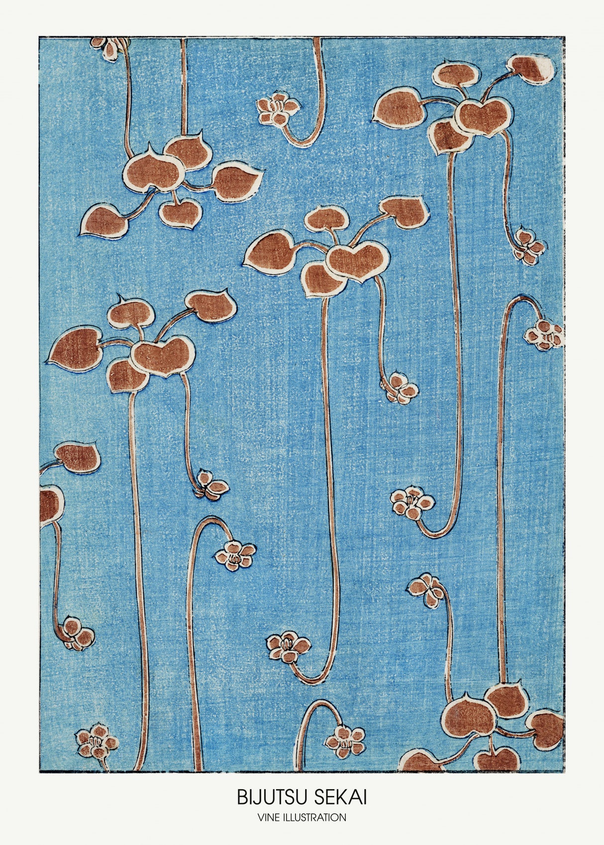 Vine Illustration Poster och Canvastavla