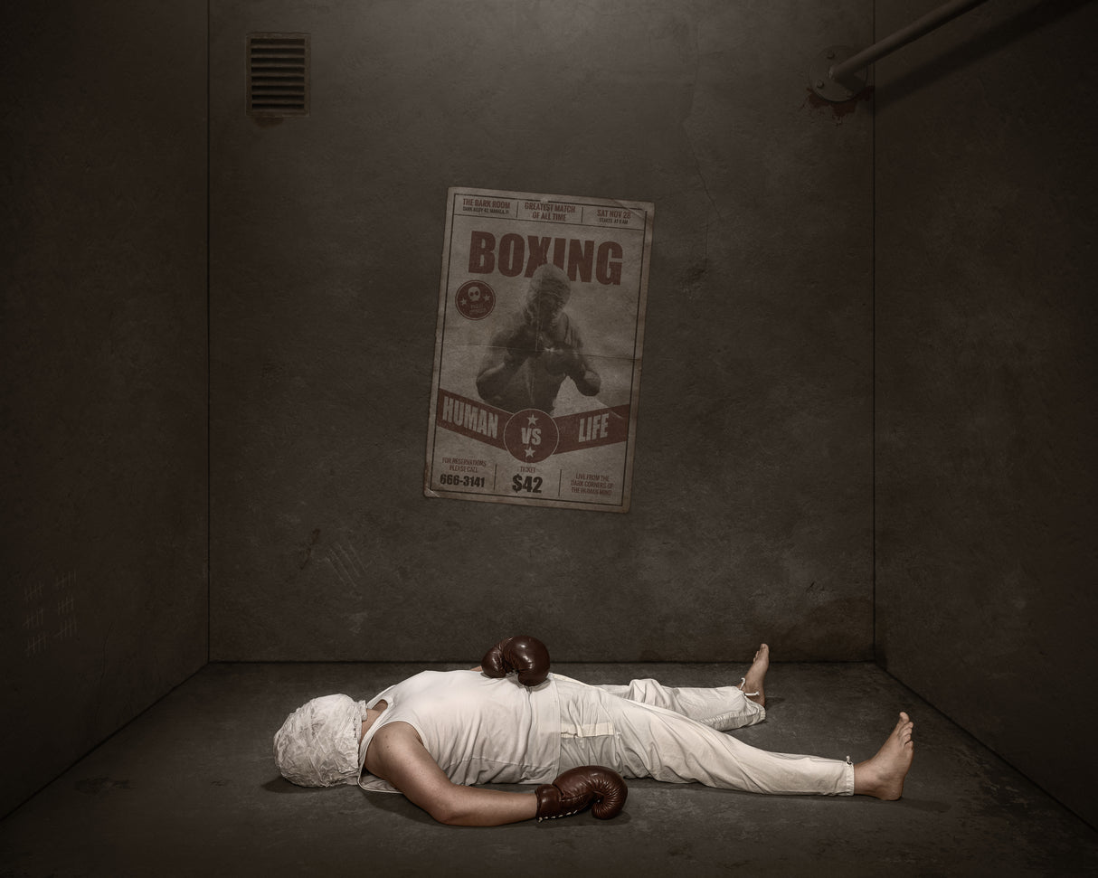 Human vs Life Poster och Canvastavla