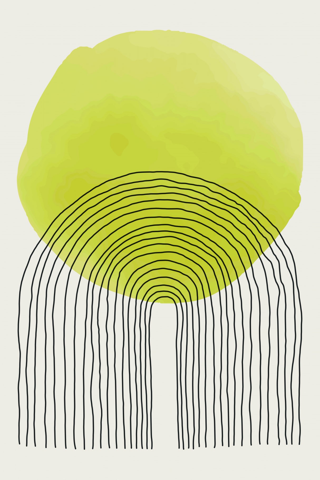 Boho Sun Series #6 Poster och Canvastavla