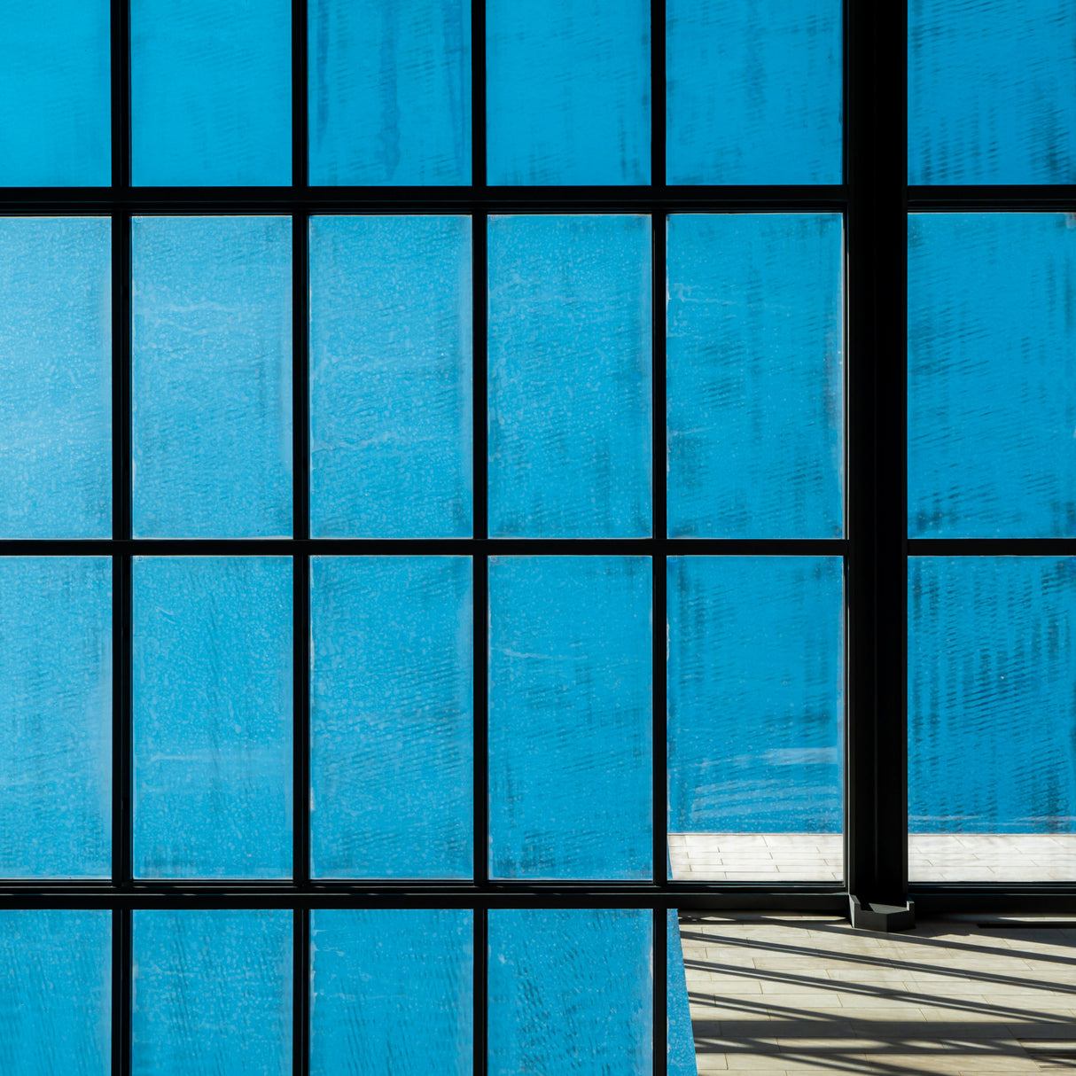 blue abstract Poster och Canvastavla