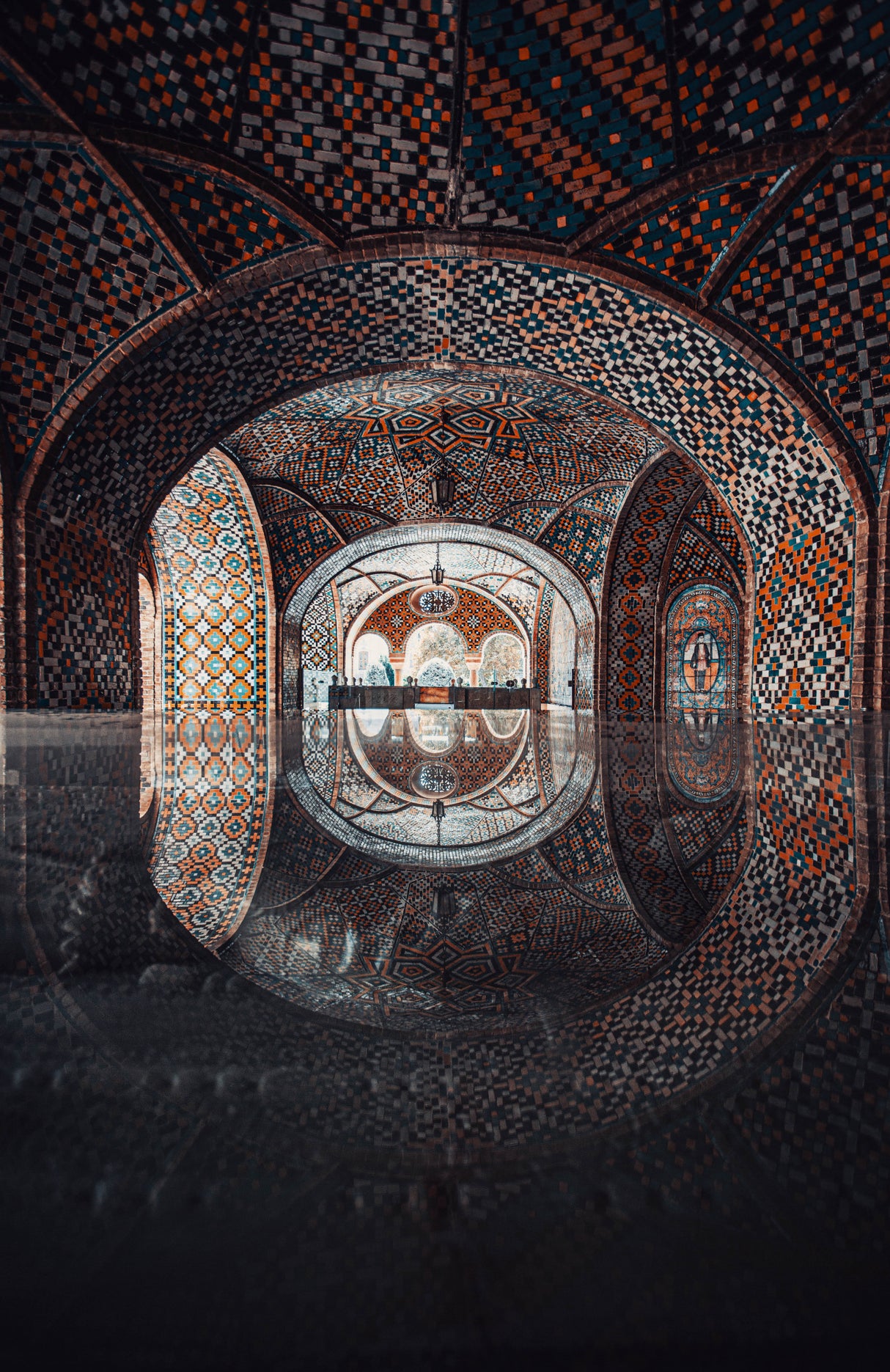Iranian architecture Poster och Canvastavla