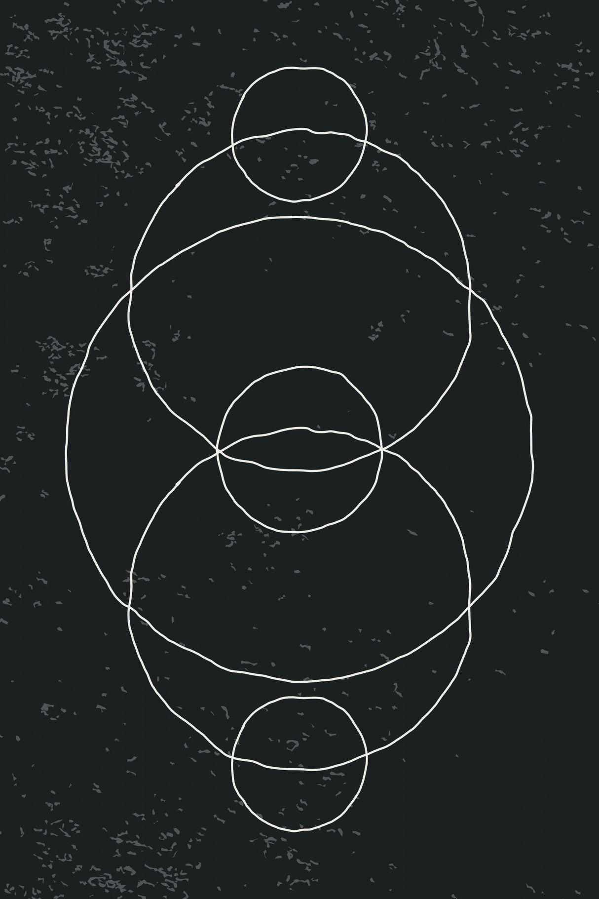 Black and White Minimal Set #4 Poster och Canvastavla