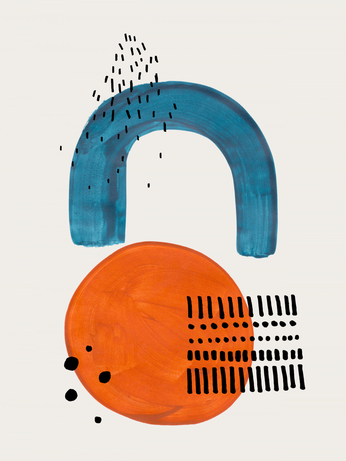 Sea Fall Poster och Canvastavla