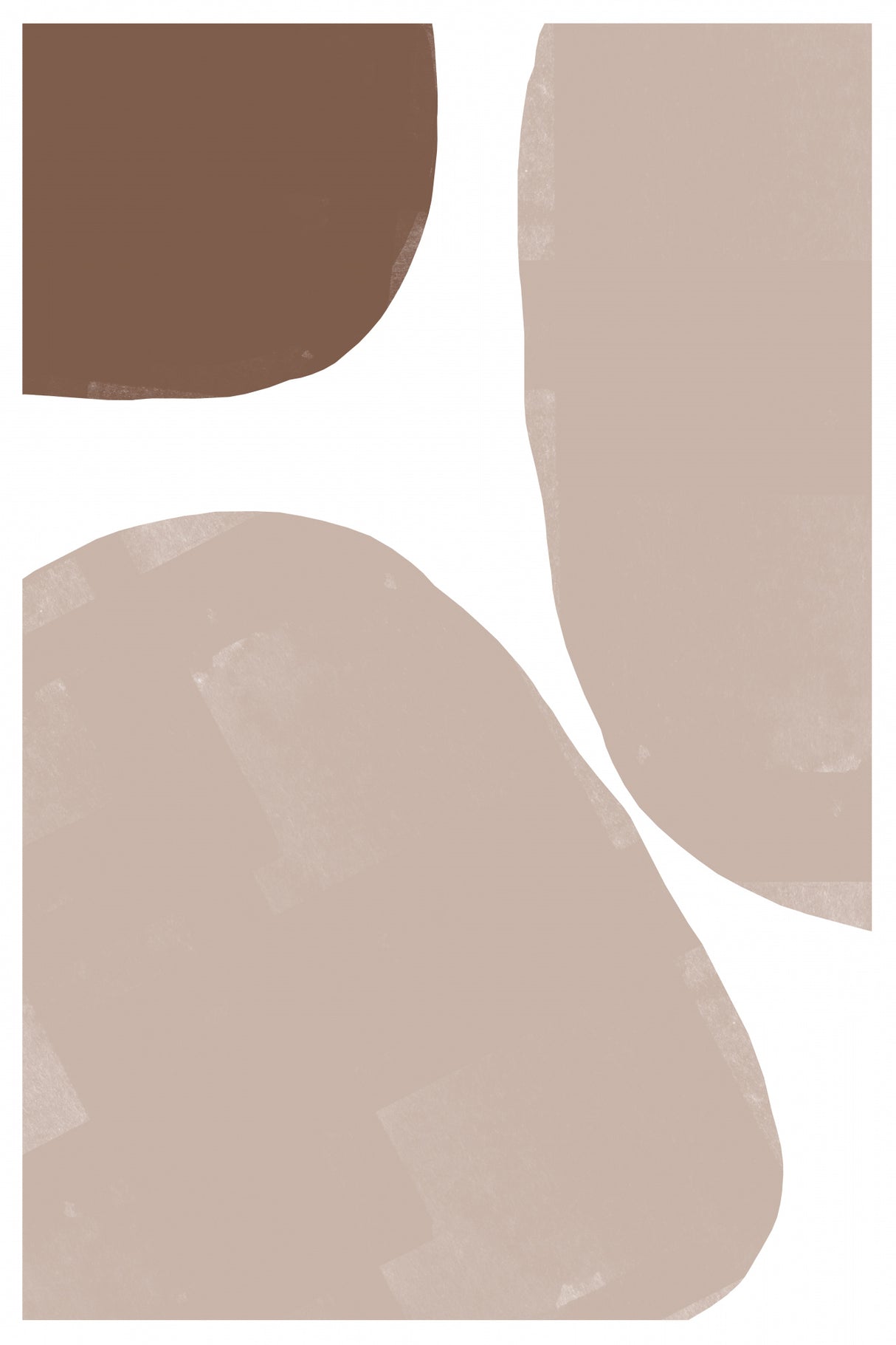 Soft Composition No4. Poster och Canvastavla