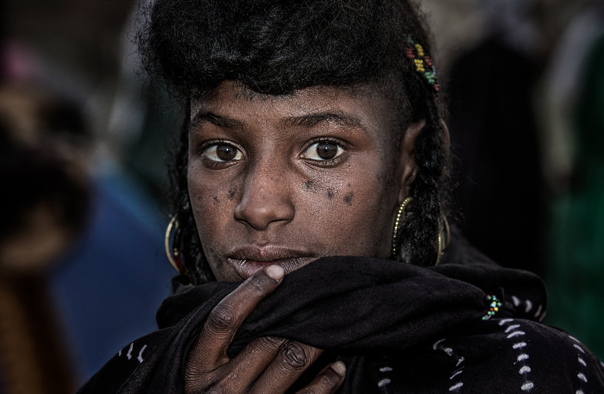 Girl from Niger. Poster och Canvastavla
