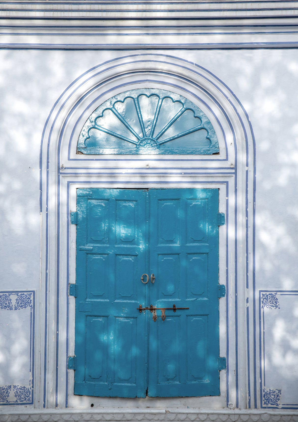 Blue Door Poster och Canvastavla