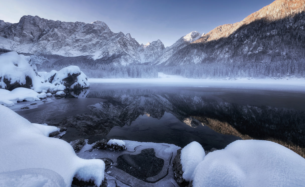 Winter morning Poster och Canvastavla