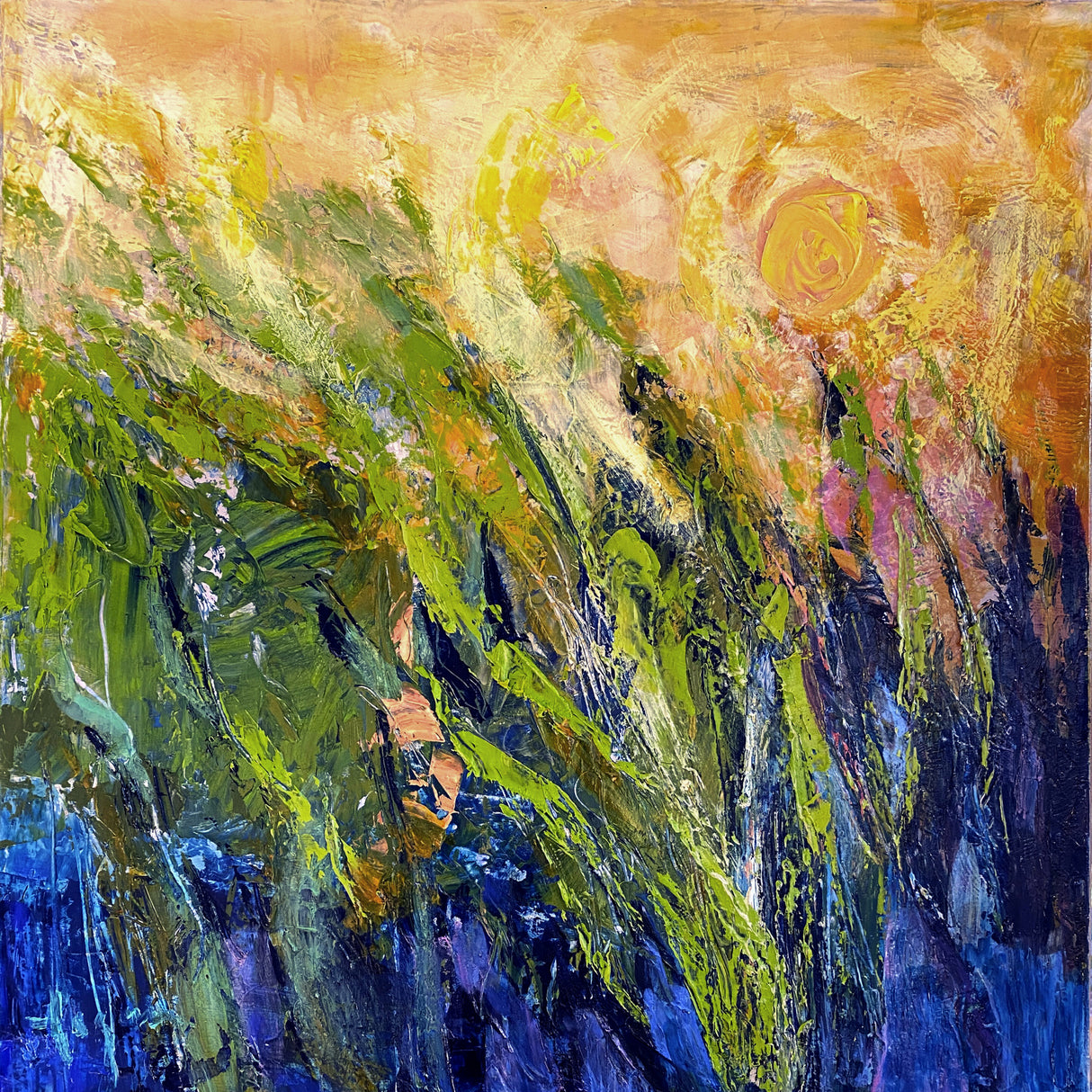 Df215marshsunrise Poster och Canvastavla