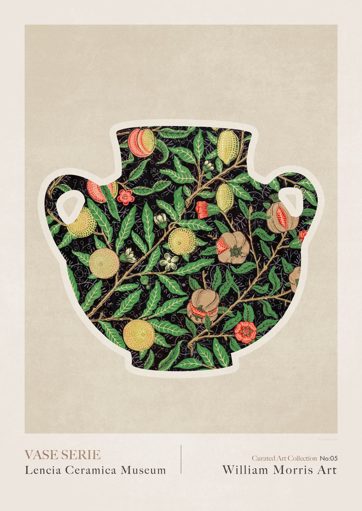 Wm Greek 05iso A3 Print By Bohonewart Poster och Canvastavla