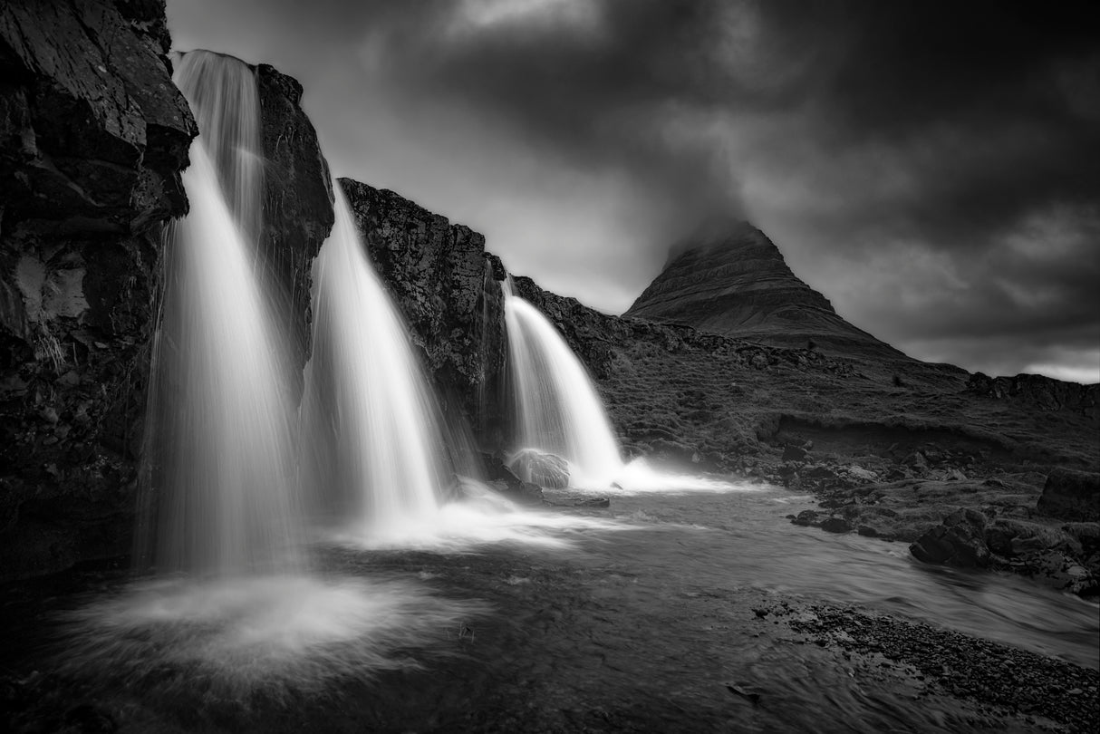 Kirkjufellsfoss Poster och Canvastavla