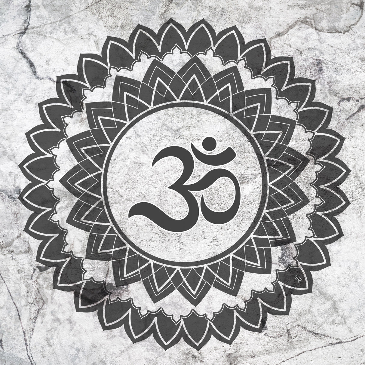 Mandala Poster och Canvastavla
