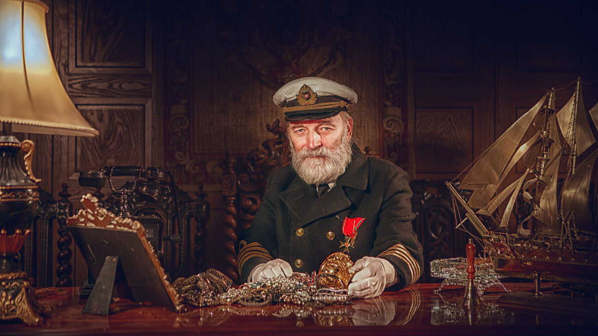 Capitan of "Titanic" Poster och Canvastavla
