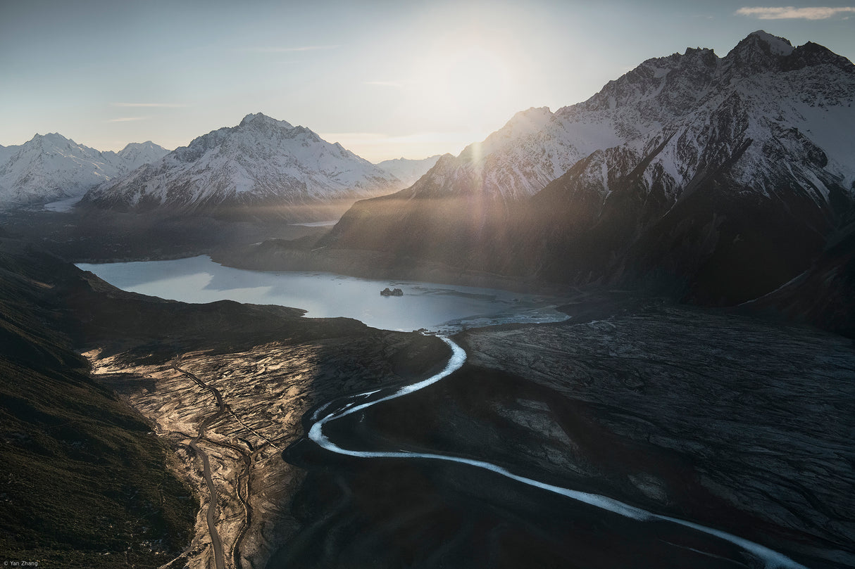 Tasman Valley Poster och Canvastavla