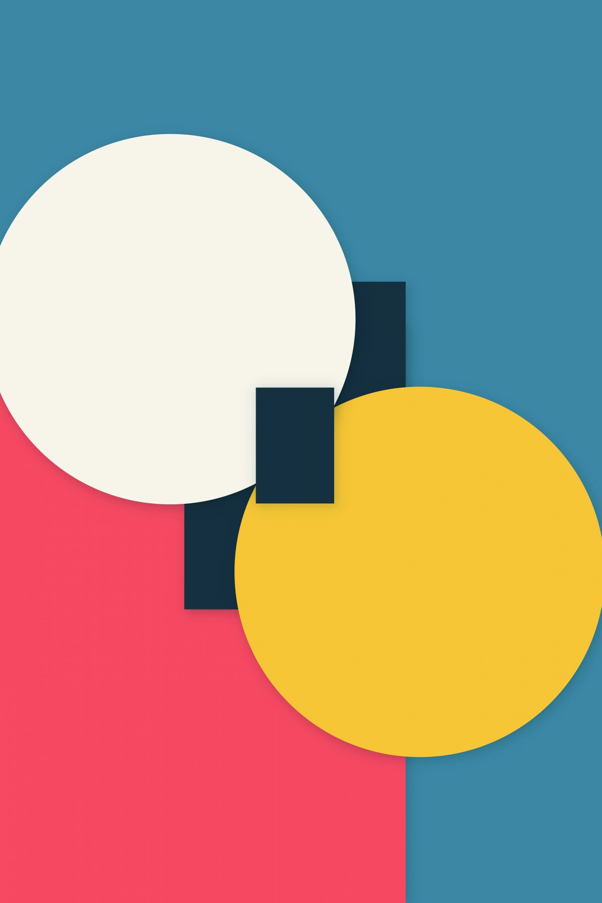 Bright Geometric Series #2 Poster och Canvastavla