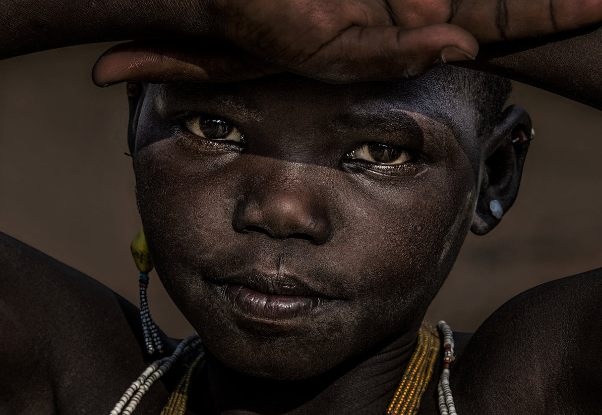 Child from South Sudan Poster och Canvastavla