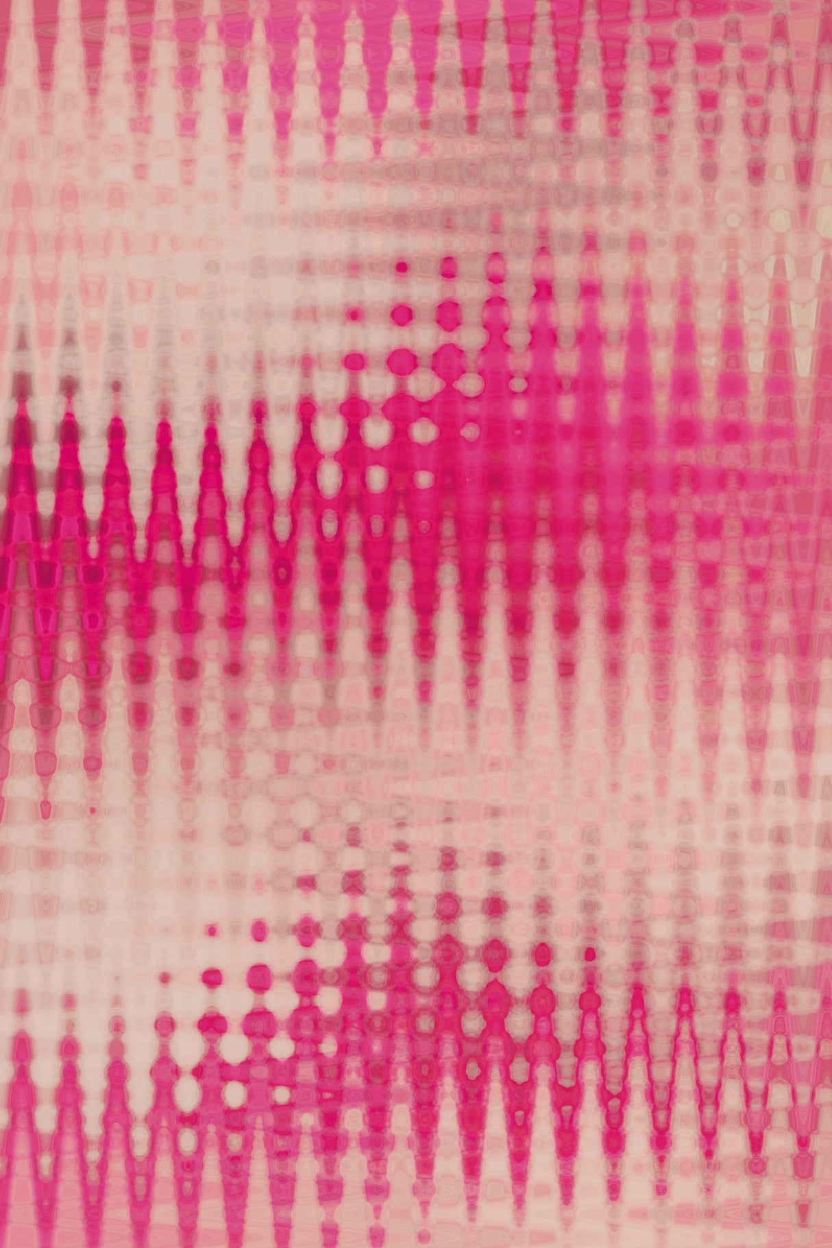 Pink Blurred Pattern Poster och Canvastavla
