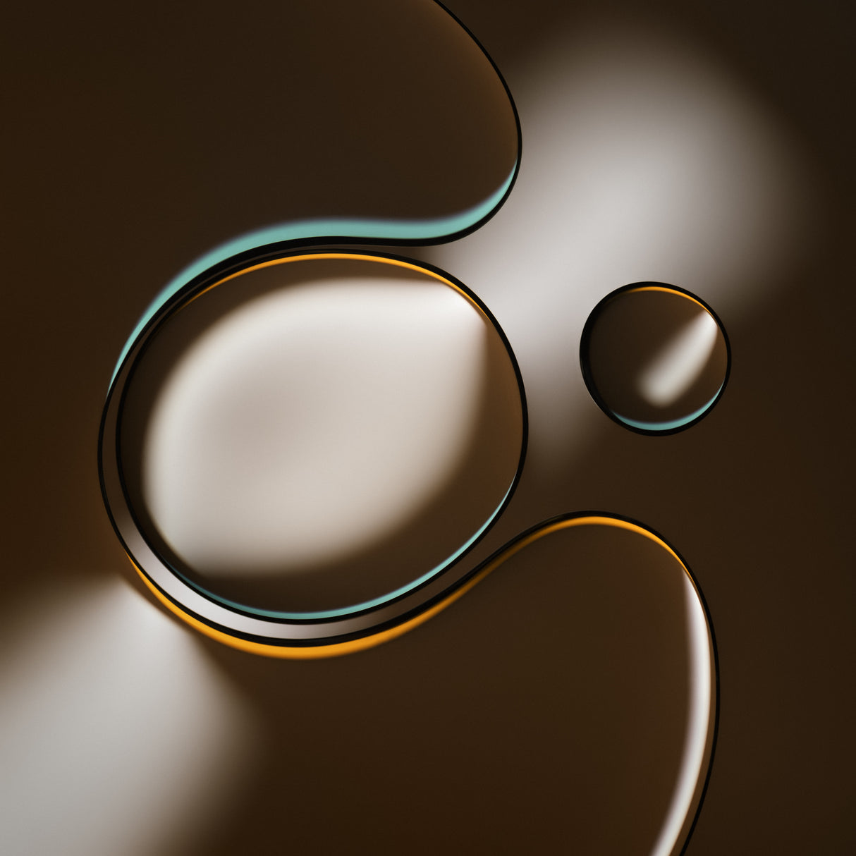 Oil and Water LD82C Poster och Canvastavla