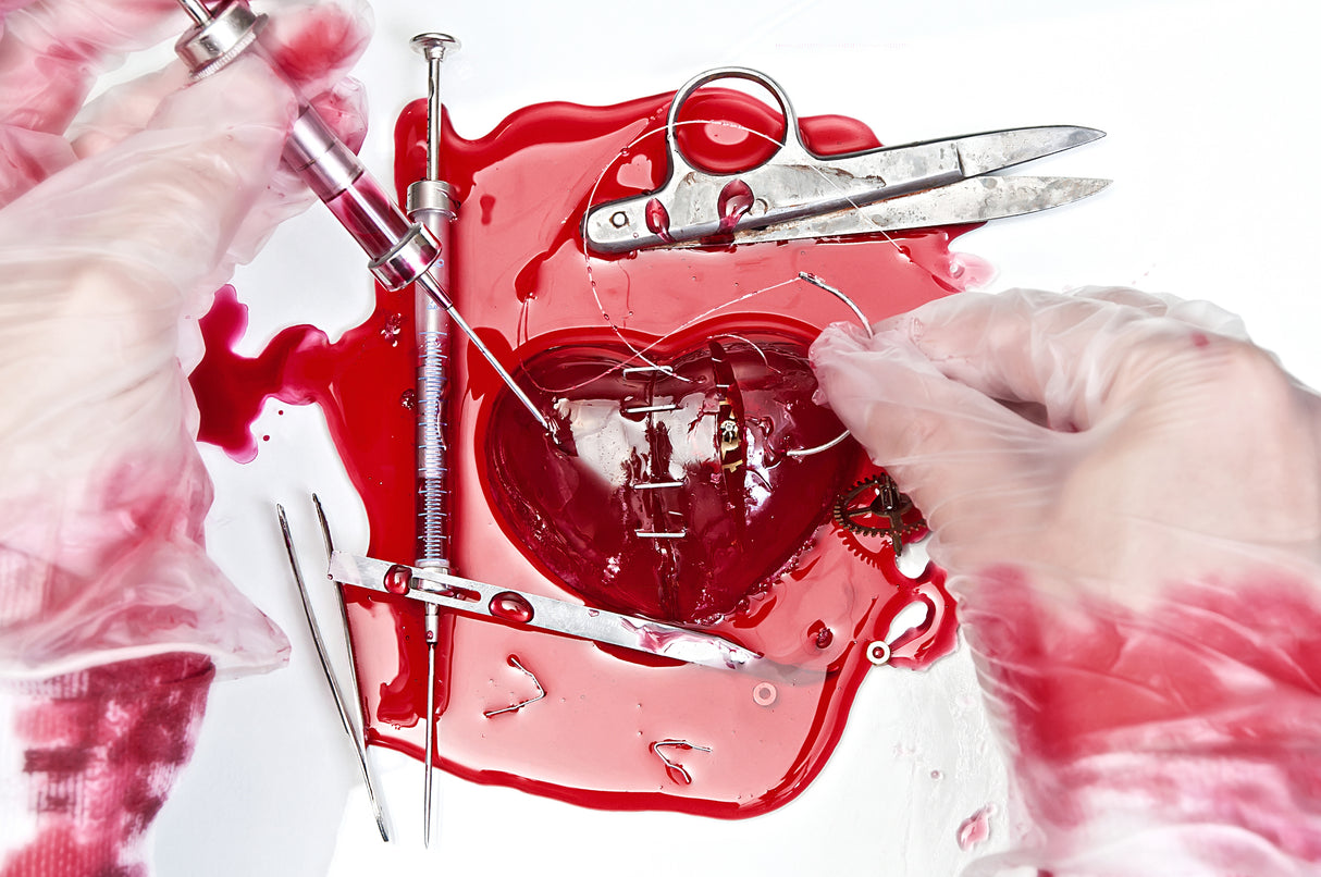 Broken Jelly Heart Poster och Canvastavla