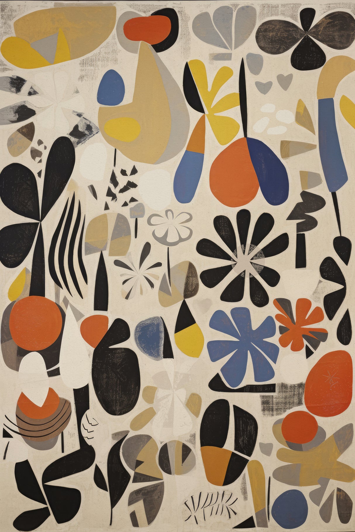 Botanical Selection Poster och Canvastavla