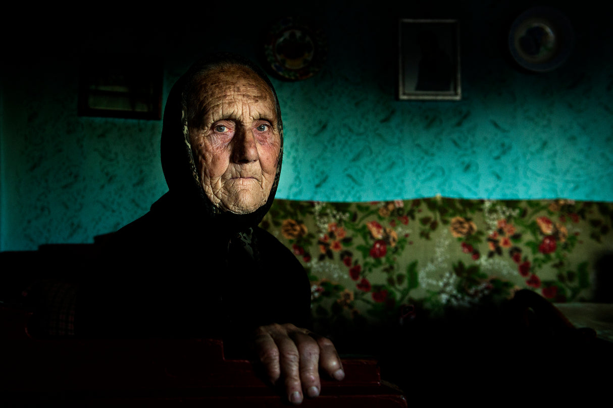 A portrait of Ana Poster och Canvastavla