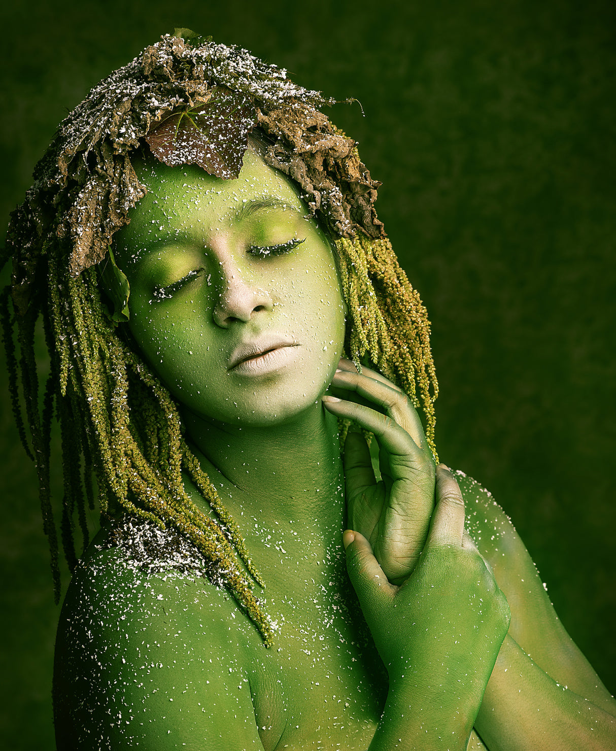 Green Witch Poster och Canvastavla