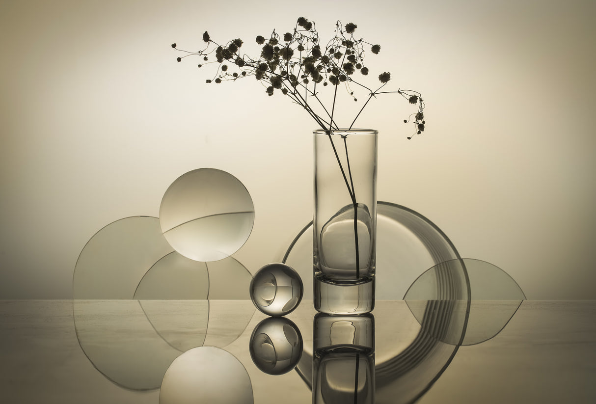From the series "Experiments with glass" Poster och Canvastavla