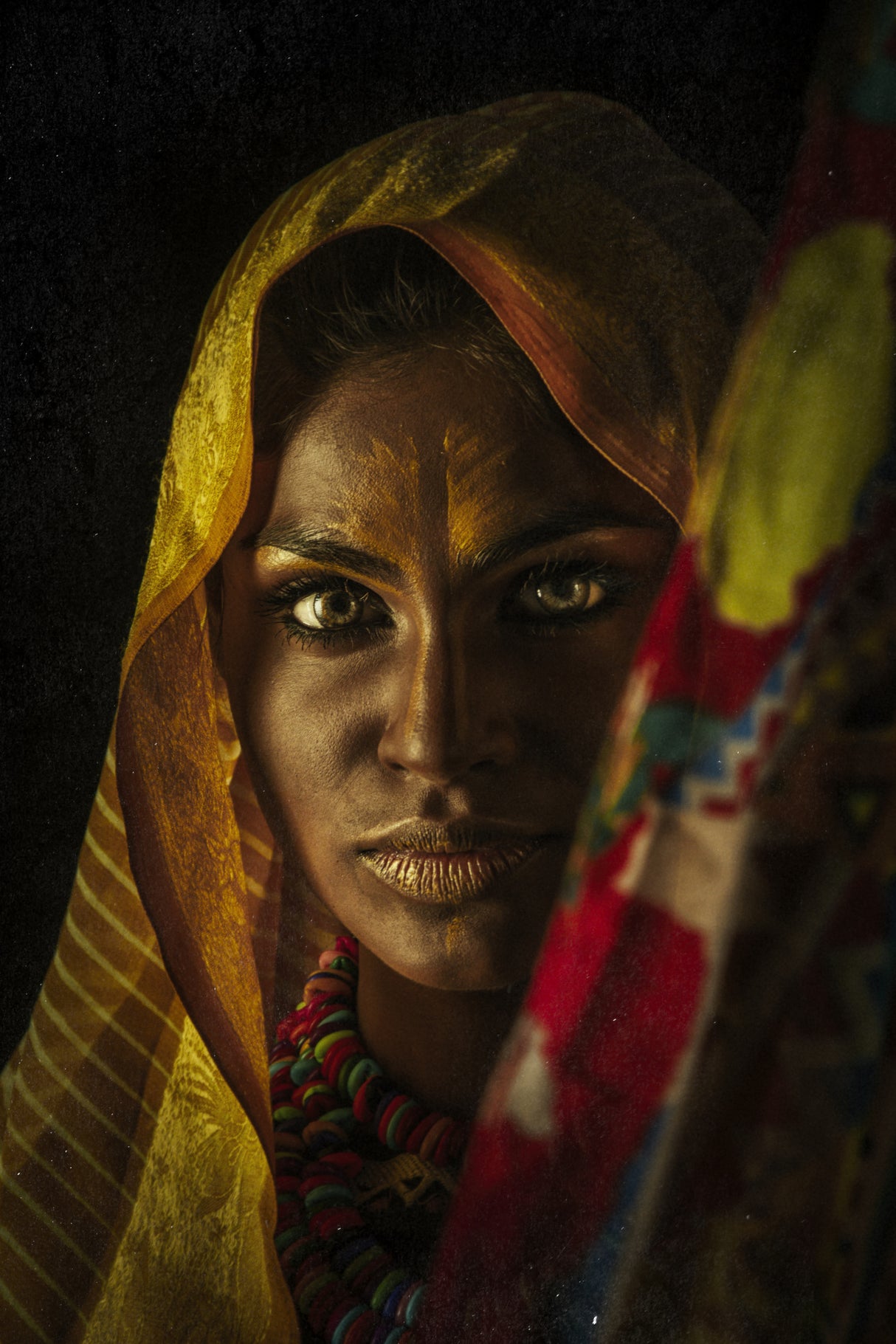 A MYSTERIOUS LADY Poster och Canvastavla
