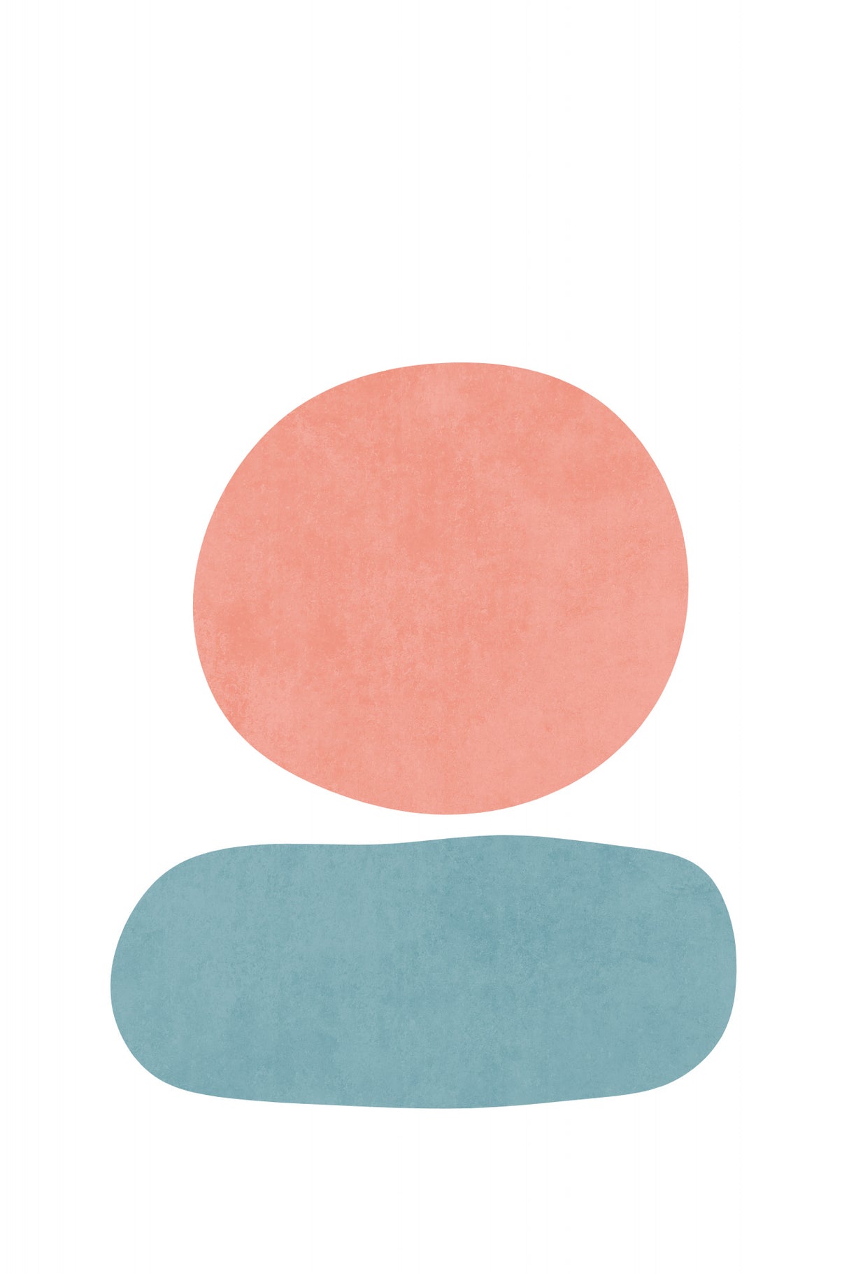 Landscape Shapes 15 Poster och Canvastavla