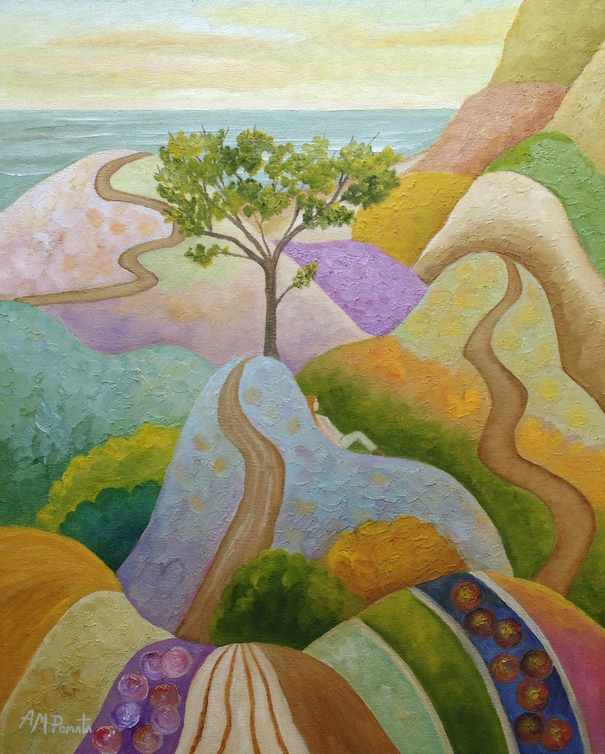 Murmur of Sea and Birds Poster och Canvastavla