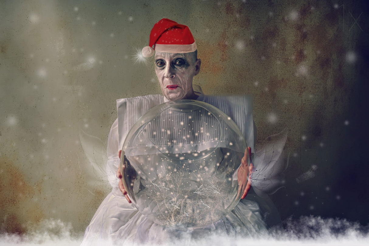 Glass cristmas Poster och Canvastavla