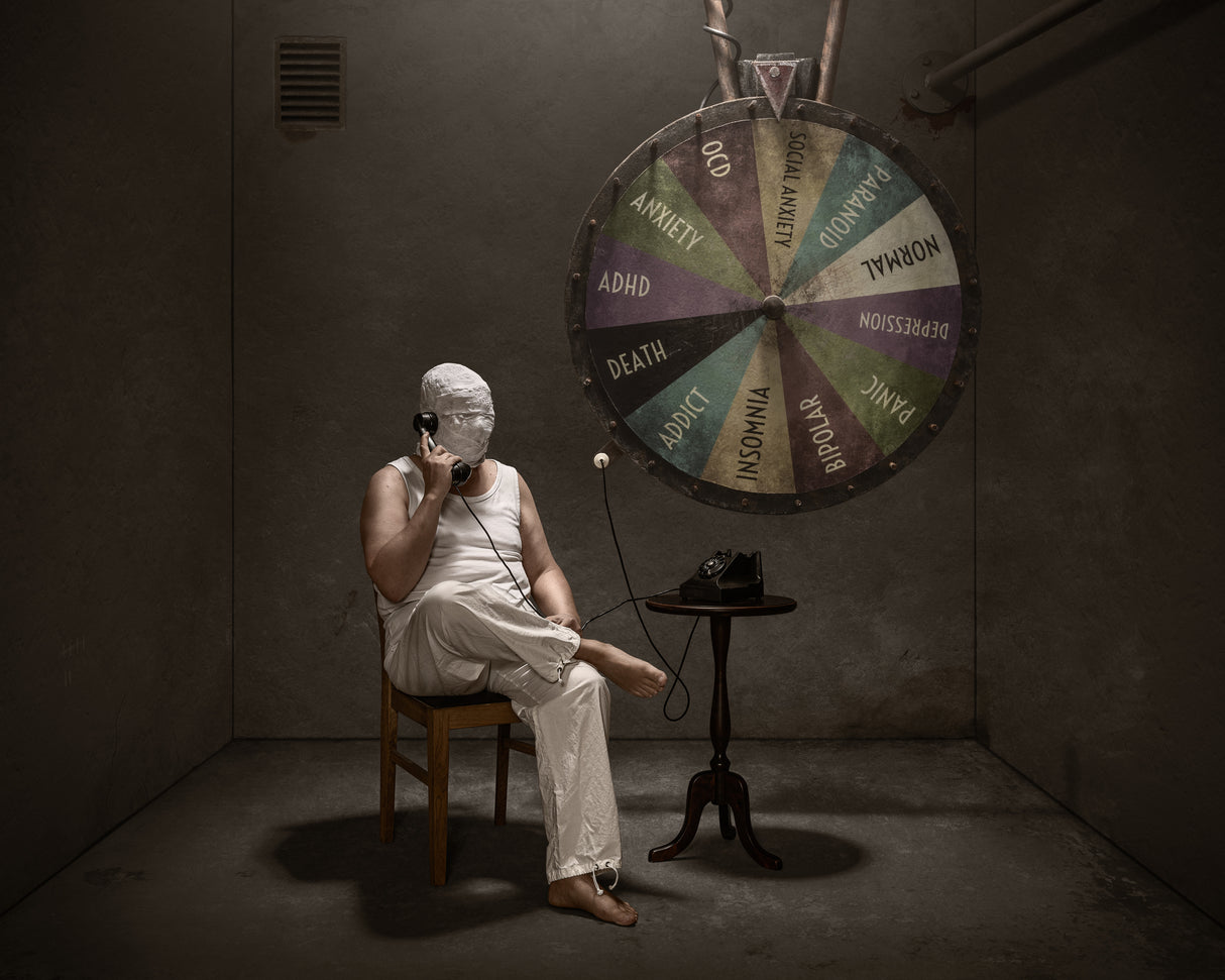 Mental Wheel Poster och Canvastavla