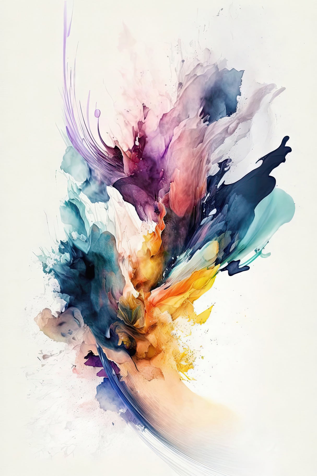 Whispers of Color Poster och Canvastavla