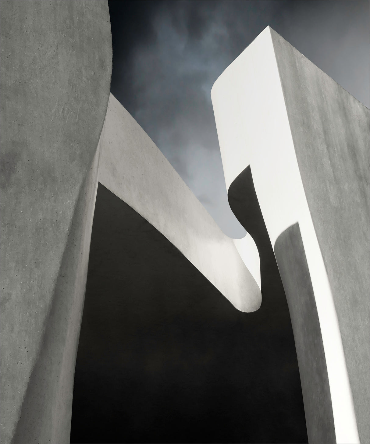 Zones of light and darkness... Poster och Canvastavla