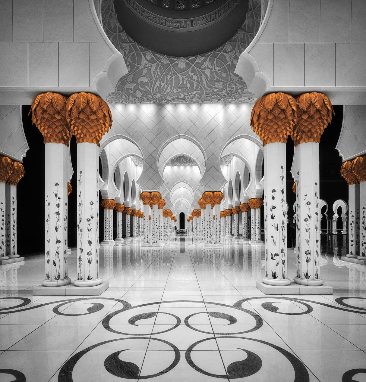 Sheikh Al Zayed Grand Mosque Poster och Canvastavla