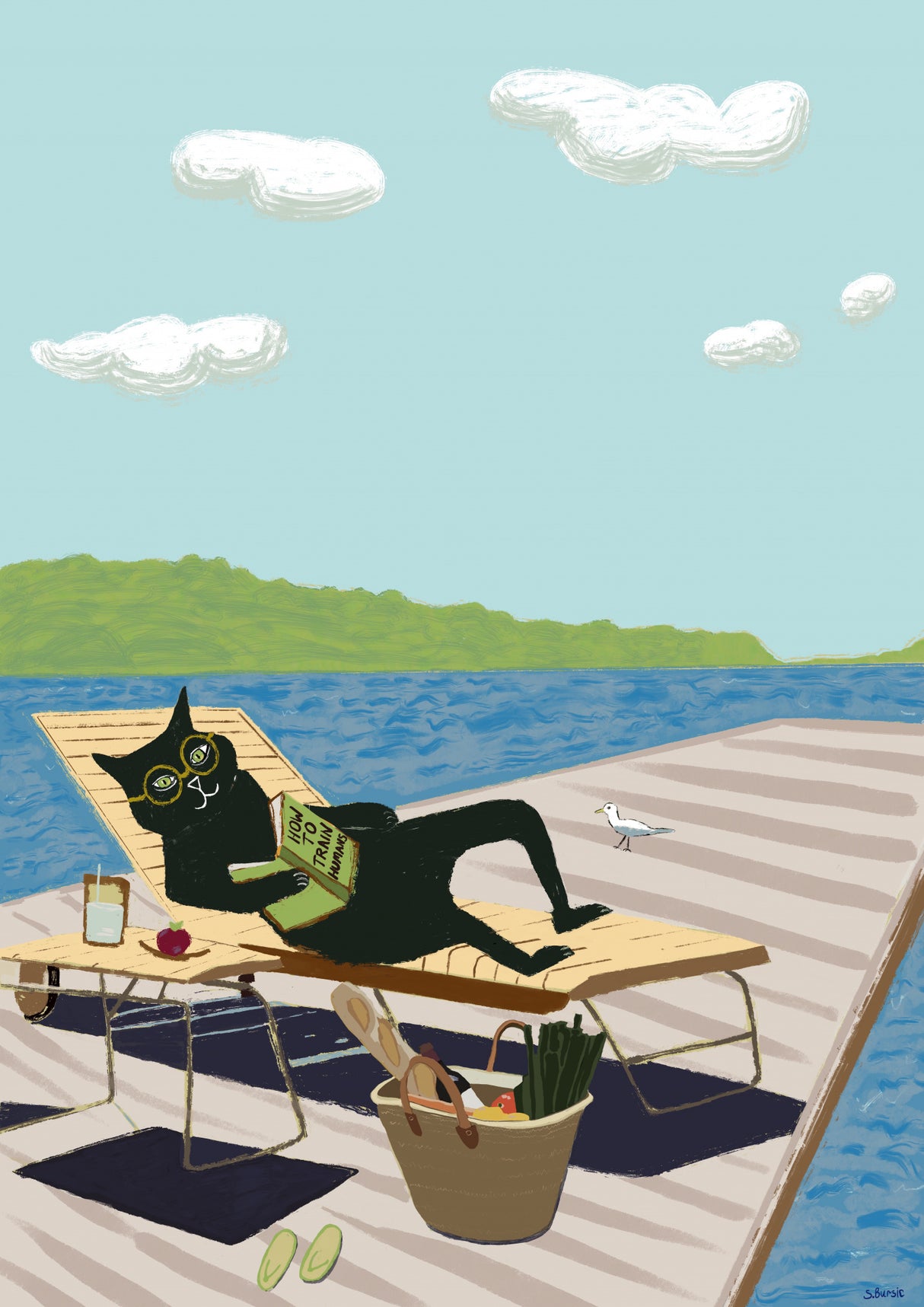 Summer Break Poster och Canvastavla