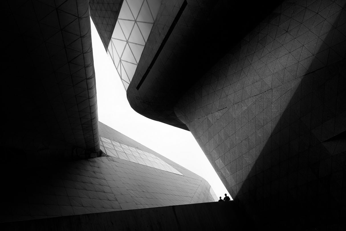 Guangzhou Opera House Poster och Canvastavla