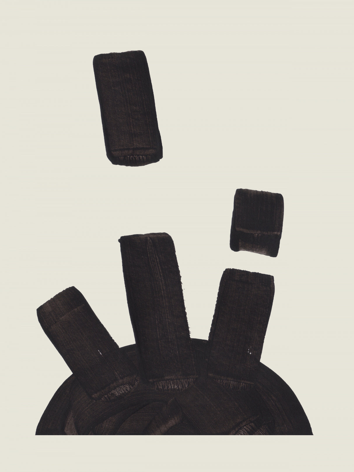 Ink Motif 18 Poster och Canvastavla